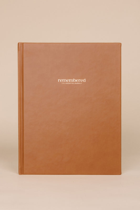 Classic Tan Remembered Journal